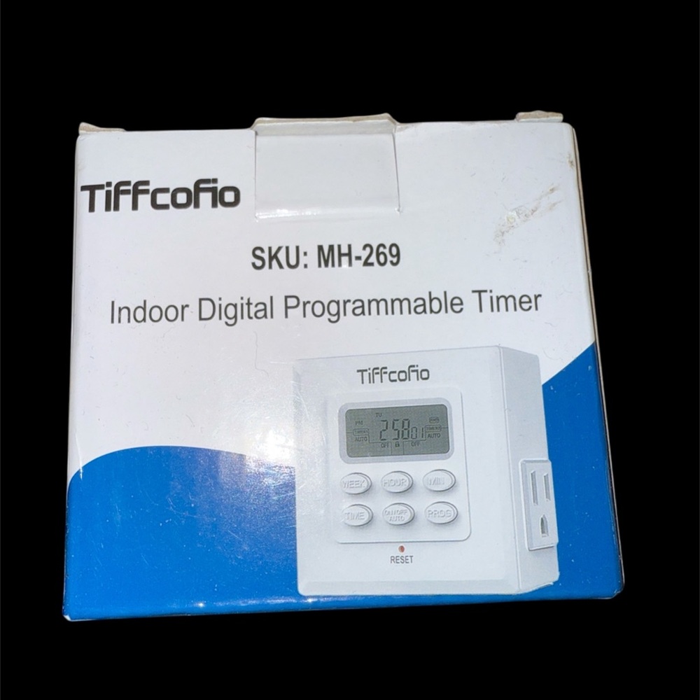 Tiffcofio Indoor Digital Programmable Timer Lot of 3